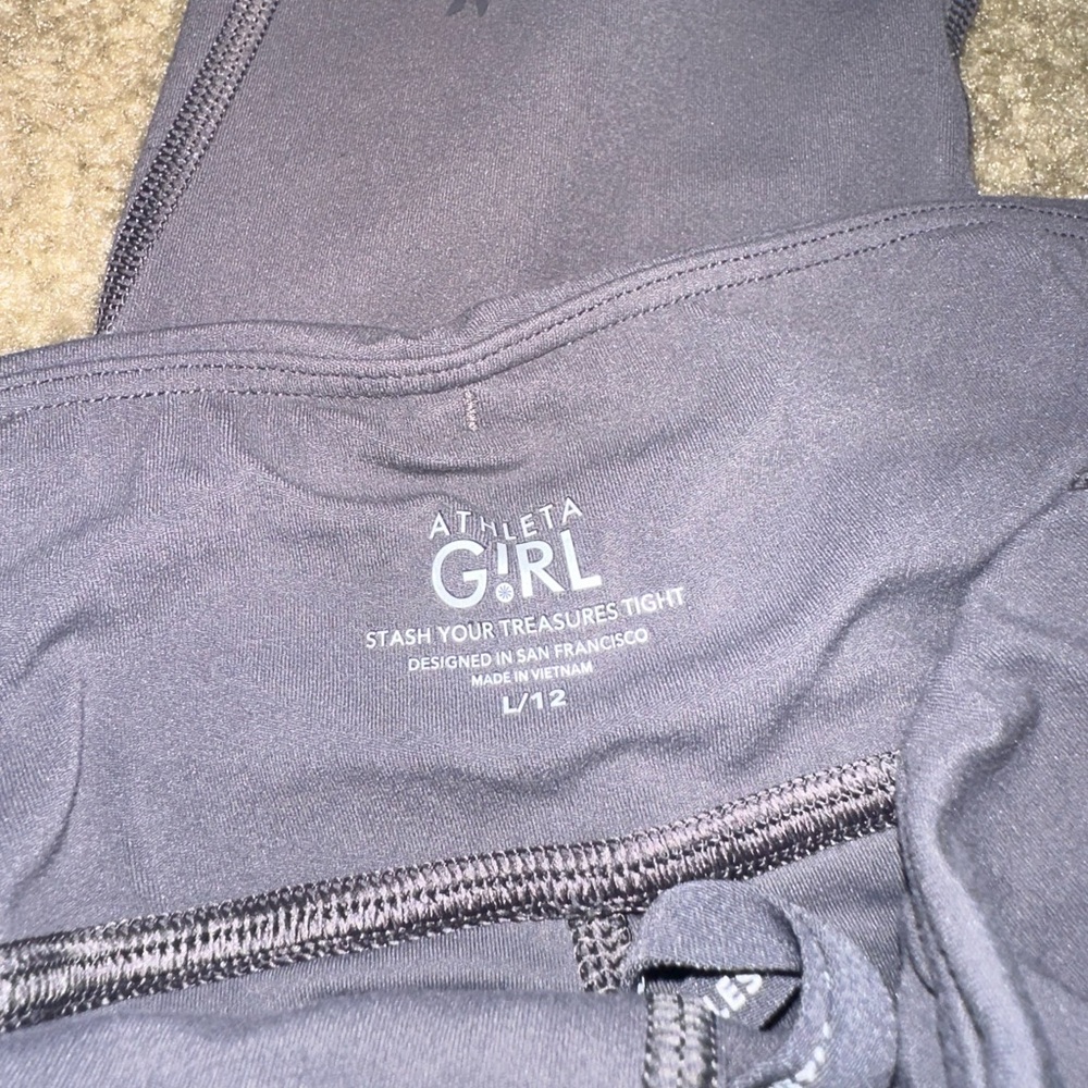 Athleta Girl High rise stash your treasures tight